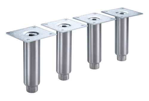 Krowne BS-100 6" Leg Set for BS60 & BS84 Models, Stainless-cityfoodequipment.com