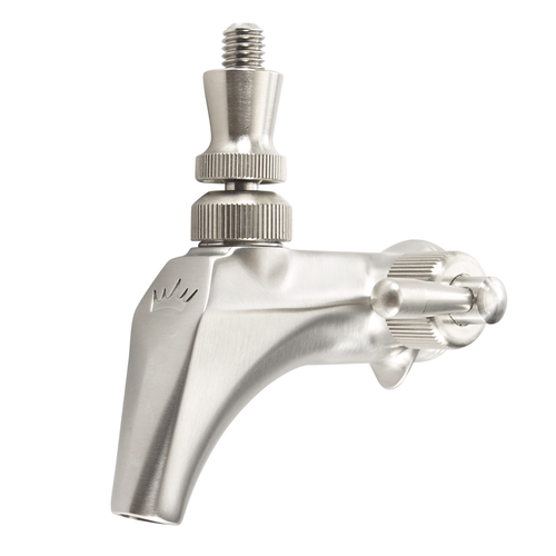 Krowne BC-325 MasterTap Premium Flow Control Dispensing Faucet - Stainless Steel, Satin-cityfoodequipment.com
