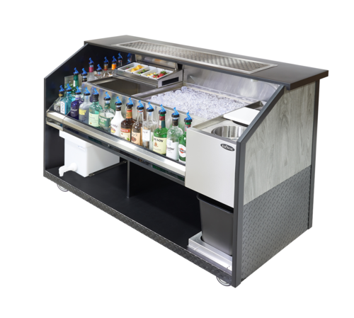 Krowne BBMB-66 The Bad Birdy Mobile Bar-cityfoodequipment.com