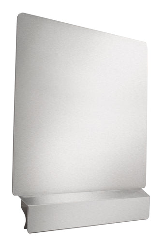 Krowne 30-325 Royal Series Universal Fryer Splash Guard - 20 1/2"D x 18"H, Stainless Steel-cityfoodequipment.com