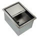 Krowne D278-7 20" x 15" Drop In Ice Bin w/ 50 lb Capacity - Insulated, Stainless-cityfoodequipment.com