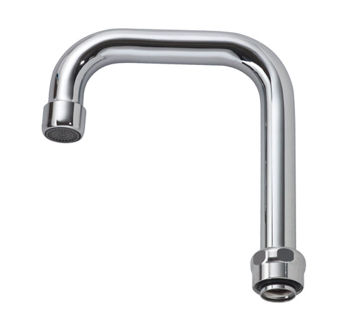 Krowne 21-430L 4 1/2" Double Bend Gooseneck Spout-cityfoodequipment.com