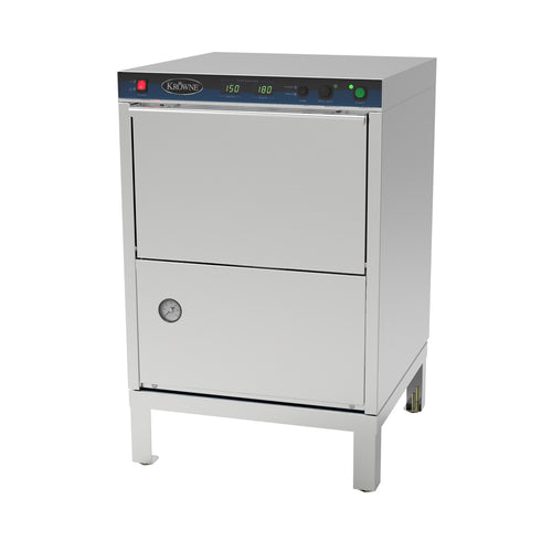Krowne GWD-24 Low Temp Rack Undercounter Glass Washer w/ 25 Racks/hr Capacity, 115v-cityfoodequipment.com