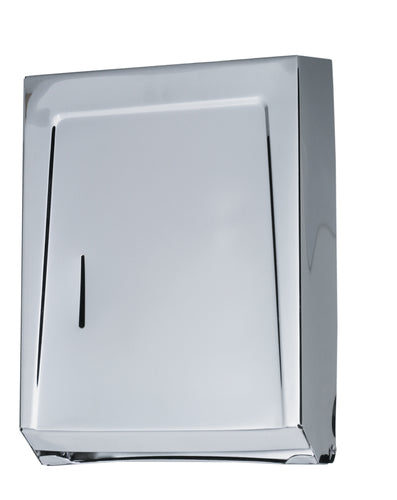 Krowne H-105 Wall Mount Paper Towel Dispenser For C Fold Towels, Stainless-cityfoodequipment.com