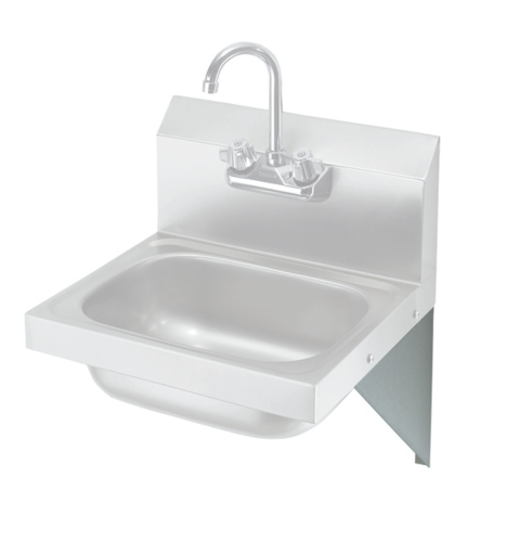 Krowne H-110 Side Support Brackets For Wall Mount Hand Sinks-cityfoodequipment.com