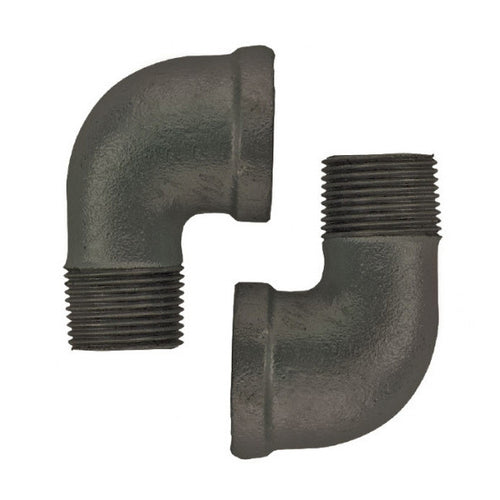Krowne E75 Elbow Gas Appliance Connector w/ 3/4" Female/Male Threads-cityfoodequipment.com