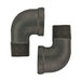 Krowne E75 Elbow Gas Appliance Connector w/ 3/4" Female/Male Threads-cityfoodequipment.com