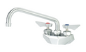 Krowne DX-410 Wall Mount Faucet w/ 10" Swing Spout - 4" Centers-cityfoodequipment.com