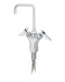 Krowne DX-601 Deck Mount Faucet w/ 6" Double Bend Gooseneck Spout - Single Hole-cityfoodequipment.com