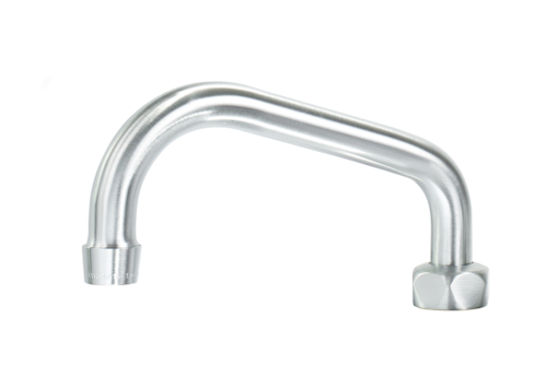 Krowne DX-420 6" Replacement Swing Spout, Chrome Plated-cityfoodequipment.com