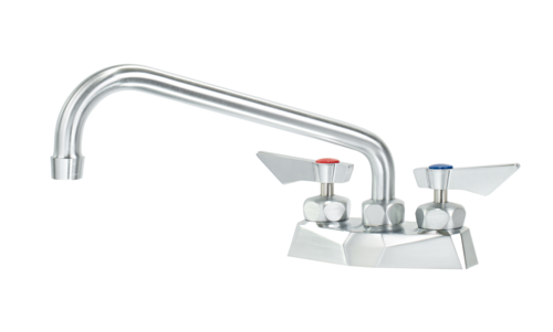 Krowne DX-310 Deck Mount Faucet w/ 10" Swing Spout - 4" Centers-cityfoodequipment.com