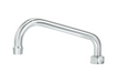 Krowne DX-421 8" Replacement Swing Spout, Chrome Plated-cityfoodequipment.com