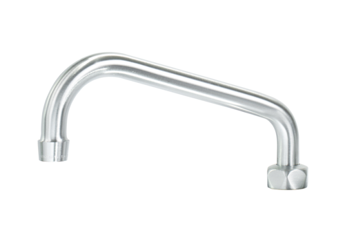 Krowne DX-421 8" Replacement Swing Spout, Chrome Plated-cityfoodequipment.com