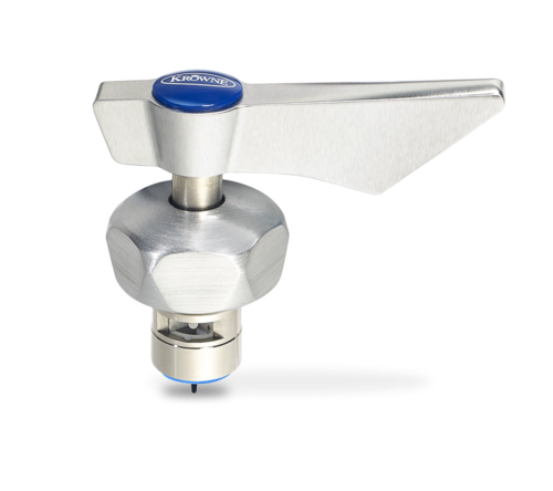 Krowne DX-708 Cold Ceramic Cartridge Valve w/ 1/4 Turn for Diamond Series Faucets, Stainless Steel-cityfoodequipment.com