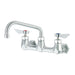 Krowne DX-806 Wall Mount Faucet w/ 6" Swing Spout - 8" Centers-cityfoodequipment.com