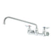 Krowne DX-814 Wall Mount Faucet w/ 14" Swing Spout - 8" Centers-cityfoodequipment.com