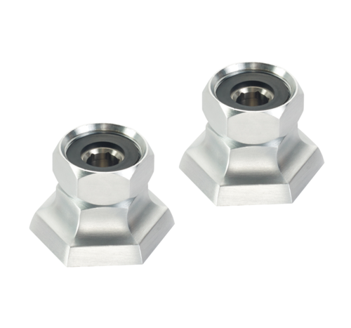 Krowne DX-100 Coupling Flanges for Diamond Series Faucets - 1/2" NPT Female Inlet-cityfoodequipment.com