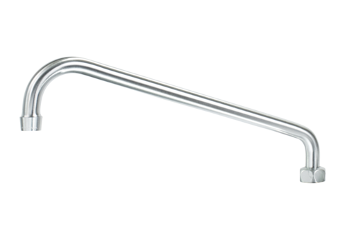 Krowne DX-424 14" Replacement Swing Spout, Chrome Plated-cityfoodequipment.com