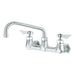 Krowne DX-808 Wall Mount Faucet w/ 8" Swing Spout - 8" Centers-cityfoodequipment.com