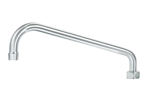 Krowne DX-423 12" Replacement Swing Spout, Chrome Plated-cityfoodequipment.com