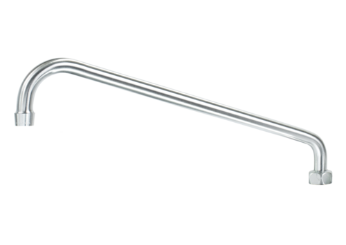 Krowne DX-425 16" Replacement Swing Spout, Chrome Plated-cityfoodequipment.com