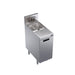 Krowne KR24-MS12-C Underbar Dump Sink w/ 10" x 12" x 6" Bowl - Cabinet Base & Glass Rinser, Stainless Steel-cityfoodequipment.com