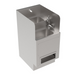Krowne KR24-HX18-E Underbar Hand/Dump Sink w/ (2) 8"L x 13"W Bowls, Touchless Faucet-cityfoodequipment.com