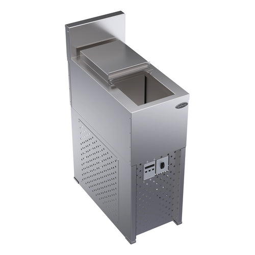 Krowne KR24-12CSF The Matrix 0.58 cu ft Craft Ice Storage Freezer, 115v-cityfoodequipment.com