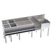 Krowne KR24-MX84-10 84" Royal Series Cocktail Station w/ 115lb Ice Bin, Stainless Steel-cityfoodequipment.com