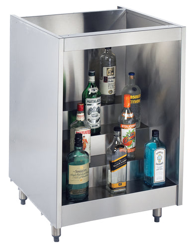 Krowne KR-L18 18" 4 Step Backbar Liquor Display, 24" D-cityfoodequipment.com