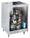 Krowne KR-L18 18" 4 Step Backbar Liquor Display, 24" D-cityfoodequipment.com