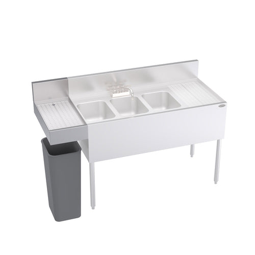 Krowne KR-TC Apron Cutout, Underbar Modification for Up To 25" H Receptacle-cityfoodequipment.com