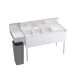 Krowne KR-TC Apron Cutout, Underbar Modification for Up To 25" H Receptacle-cityfoodequipment.com