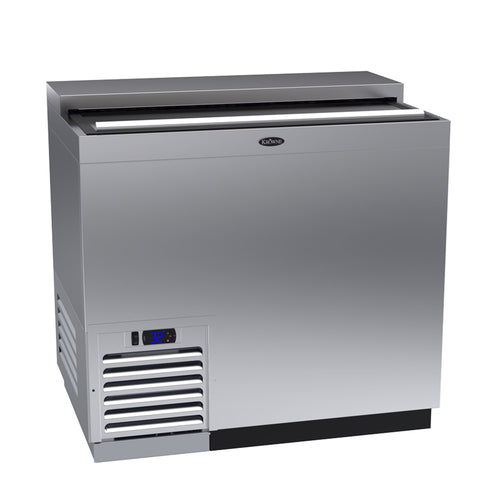 Krowne MC36S 1 Section Glass Chiller w/ 165 Mug Capacity, Stainless, 115v-cityfoodequipment.com