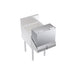 Krowne KR-DC18 18" L Locking Cover for Double Speed Rail, Stainless-cityfoodequipment.com