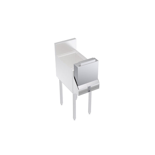 Krowne KR-SC12 12" Locking Cover for Single Speed Rail, Stainless-cityfoodequipment.com