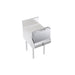 Krowne KR-SC18 18" Locking Cover for Single Speed Rail, Stainless-cityfoodequipment.com