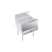 Krowne KR-SC24 24" Locking Cover for Single Speed Rail, Stainless-cityfoodequipment.com