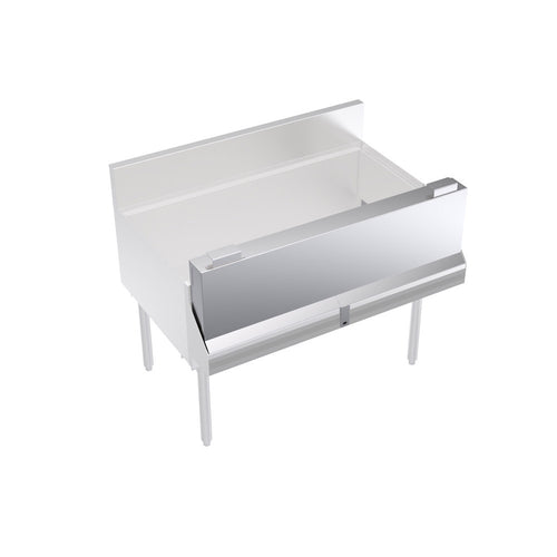 Krowne KR-SC42 42" Locking Cover for Single Speed Rail, Stainless-cityfoodequipment.com