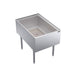 Krowne KRPT-2436-10 35" x 24" Royal Series Drop In Ice Bin w/ 175 lb Capacity - Stainless-cityfoodequipment.com
