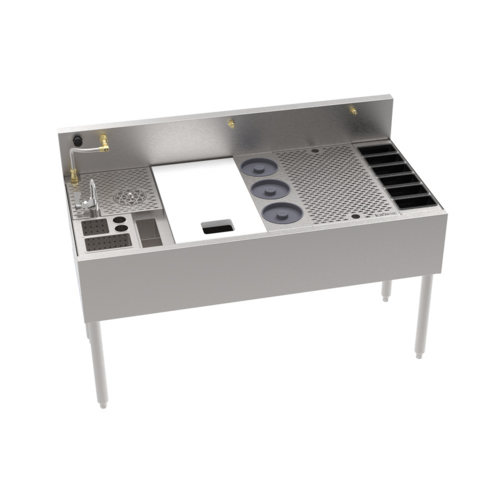 Krowne MW48 MoveWell Adaptive Station w/ Legs - 48"W x 24"D-cityfoodequipment.com
