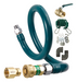 Krowne M10072K 72" Gas Connector Kit w/ 1" Male/Male Couplings-cityfoodequipment.com