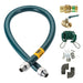 Krowne M7536K 36" Gas Connector Kit w/ 3/4" Male/Male Couplings-cityfoodequipment.com