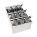 Krowne MW-SR12 MoveWell Speed Rack Modular Insert - 3 Tiers-cityfoodequipment.com