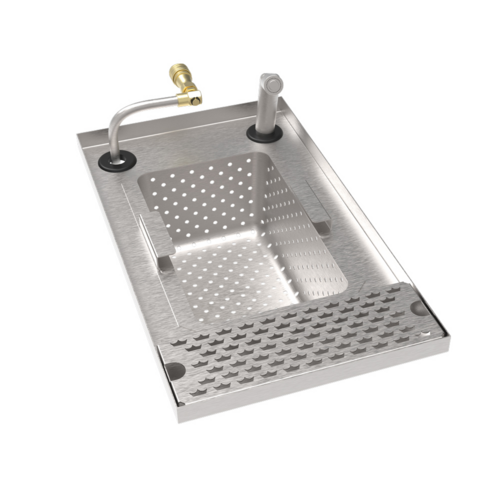Krowne MW-WD12 MoveWell Dump Sink Modular Insert-cityfoodequipment.com