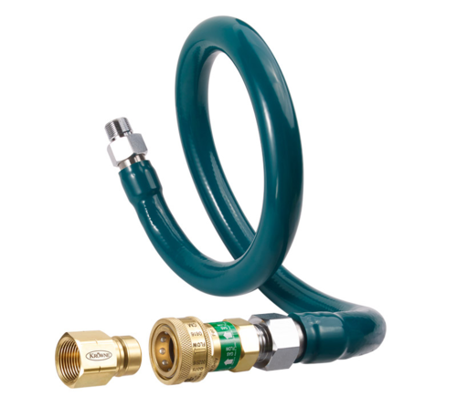 Krowne M12536K5 36" Gas Connector Kit w/ 1 1/4" Female/Male Couplings-cityfoodequipment.com