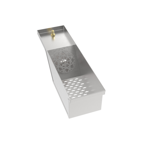 Krowne MW-SJ6 MoveWell Dump Sink Modular Insert w/ Spray Jet-cityfoodequipment.com