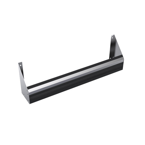 Krowne RS-54 54" L Single Speed Rail w/ Sound Deadened Bottom, Stainless-cityfoodequipment.com