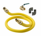 Krowne S7548K 48" Stationary Gas Connector Kit w/ 3/4" Female/Male Couplings-cityfoodequipment.com
