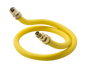 Krowne S7548 48" Stationary Gas Connector Hose w/ 3/4" Female/Male Couplings-cityfoodequipment.com